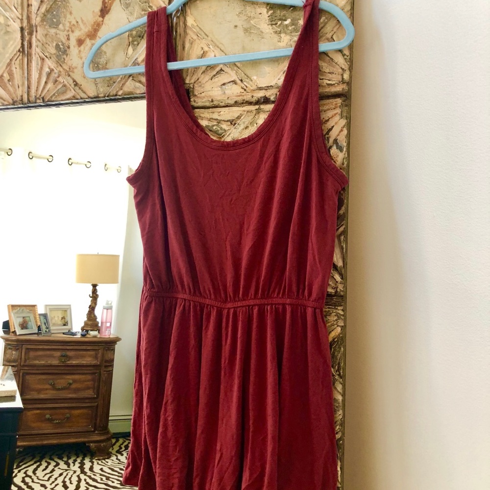 Maroon Romper
